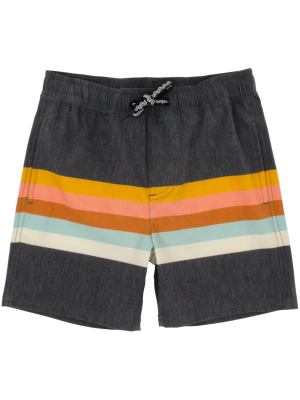 Feather 4 Arrow Vintage Stripe Boardshort