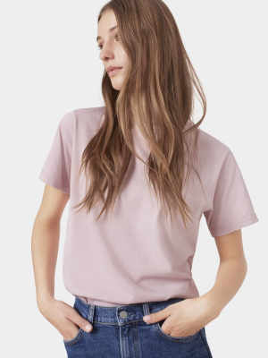 Classic Organic Tee - Faded Pink