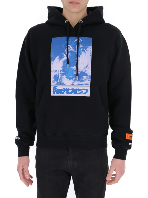 Heron Preston Graphic Printed Hoodie