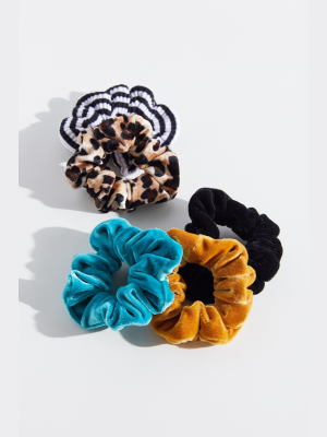 Velvet Scrunchie Set