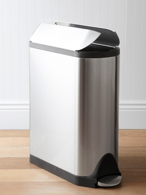 Simplehuman Butterfly Step Can, 45l