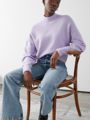 Mock Neck Sweater