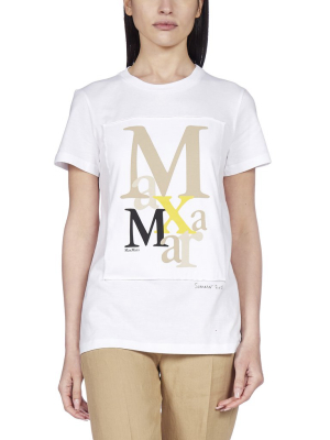 Max Mara Logo Print T-shirt