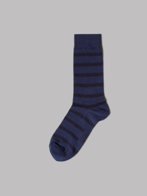 Armor-lux Half Striped Socks (aviso / Navire)