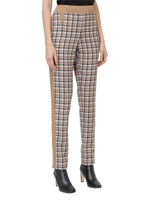 Paco Rabanne Tartan Checked Pants