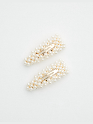 Aerie Pearl Snap Clip 2-pack