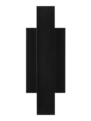 Chara Square 12 Outdoor Wall Sconce