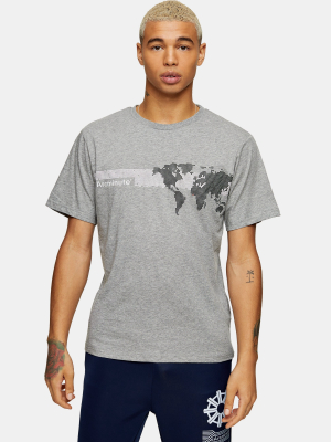 Arcminute Gray Marl Graphic T-shirt*