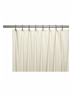 Kate Aurora Hotel Heavy Duty 10 Gauge Vinyl Shower Curtain Liners