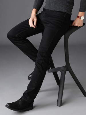 Pologize™ Basic Black Jeans