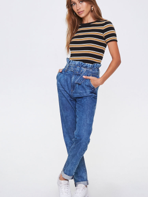 Paperbag Mom Jeans