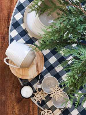 Farmer's Gingham Tree Skirts