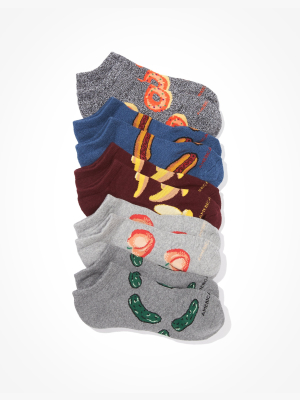 Aeo Food Ankle Socks 5-pack