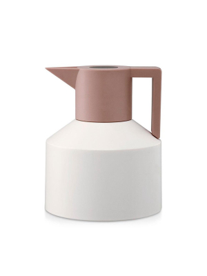 Geo Vacuum Jug - White