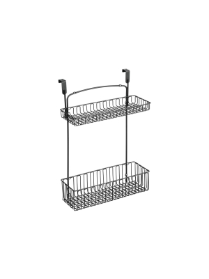 Mdesign Over Cabinet Kitchen Storage Organizer Holder/basket