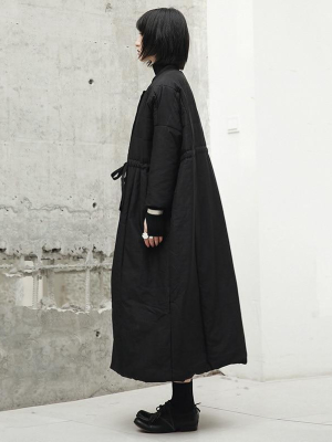 Sutando-eri Pocket Long Coat