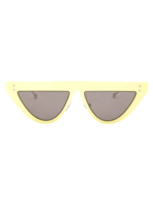 Fendi Eyewear Logo Detail Sunglasses