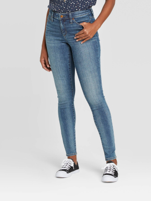 Women's High-rise Skinny Jeans - Universal Thread™ Dark Wash