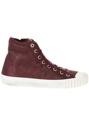 Philippe Model Logo Patch High-top Sneakers