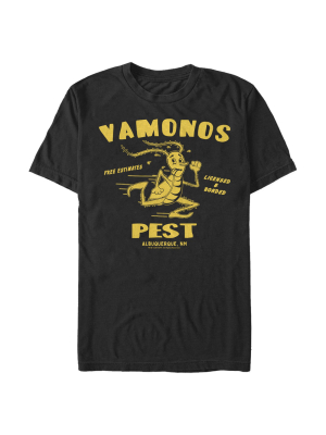 Men's Breaking Bad Vamonos Pest Logo T-shirt