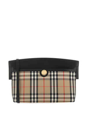 Burberry Society Vintage Check Clutch Bag