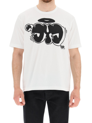 Junya Watanabe Man Eye Print T-shirt