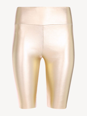 Gold 8" Biker Short