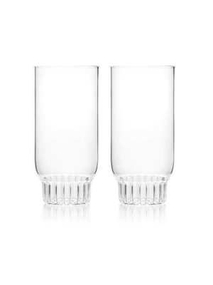 Fferrone Rasori Large Glass - Set Of 2