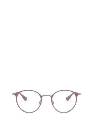 Ray-ban Rb6378 Round Frame Glasses