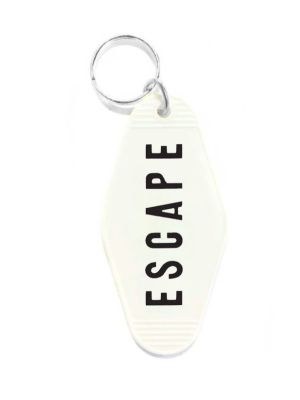 Forestbound Escape Key Tag In White