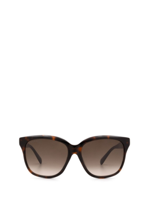 Gucci Eyewear Square Frame Sunglasses