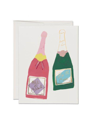 Champagne Card