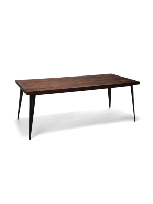 78" Edge Series Modern Wood Conference Table Walnut - Ofm