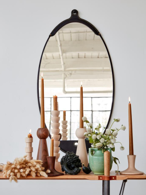 Fairmount Mirror Long Oval - Black