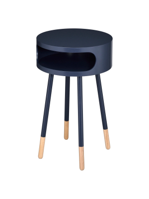 End Table Black Natural - Acme Furniture