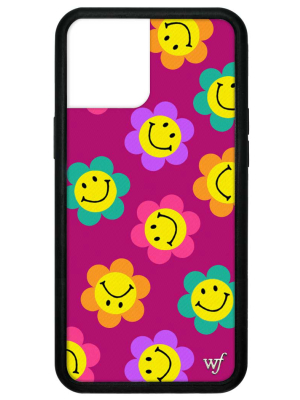 Smiley Flowers Iphone 12 Pro Max Case
