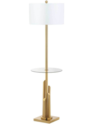 Amiya Floor Lamp Side Table