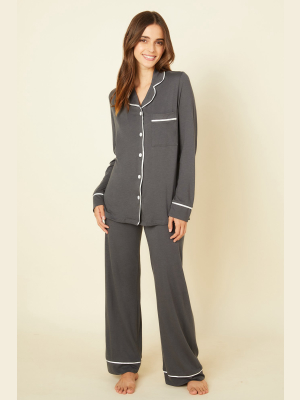 Petite Long Sleeve Top & Pant Pajamas