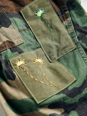 The Little Green Camo Cargo Pant