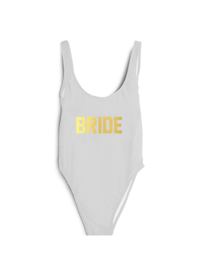 Bride [swimsuit W/ Gold Text]