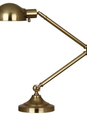 Kinetic Brass Table Lamp