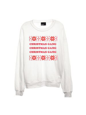 Christmas Gang Christmas Gang Christmas Gang [unisex Crewneck Sweatshirt]