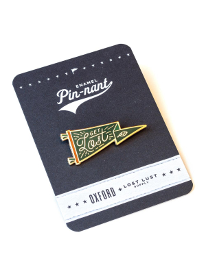 Lost Lust Supply - Oxford Pennant "get Lost" Pin