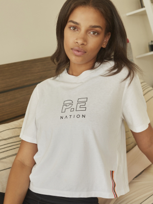 P.e Nation Baseline Endurance Cropped Tee