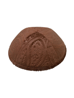 Ikippah Velvet Camel Paisley