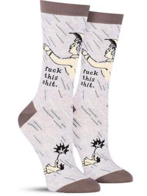 Fuck This Shit Socks | Womens