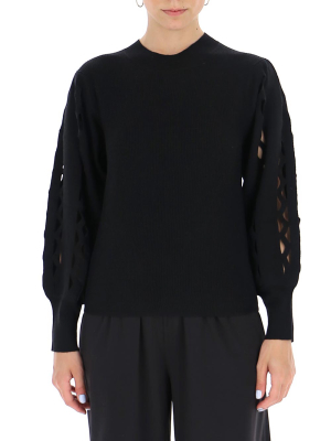 Chloé Puff-sleeved Knit Jumper