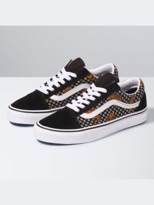 Tiger Floral Old Skool