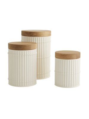 Palm Canister (set Of 3)
