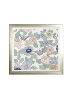 New! Maria Framed Grasscloth Print